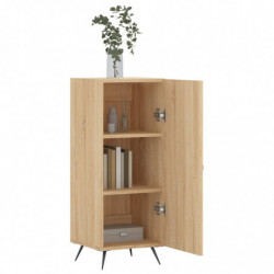 Sideboard Sonoma-Eiche 34,5x34x90 cm Holzwerkstoff