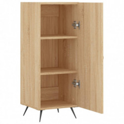 Sideboard Sonoma-Eiche 34,5x34x90 cm Holzwerkstoff