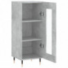 Sideboard Betongrau 34,5x34x90 cm Holzwerkstoff