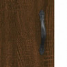 Sideboard Braun Eichen-Optik 34,5x34x90 cm Holzwerkstoff