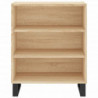 Sideboard Sonoma-Eiche 57x35x70 cm Holzwerkstoff