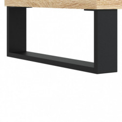 Sideboard Sonoma-Eiche 57x35x70 cm Holzwerkstoff