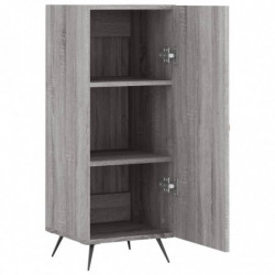 Sideboard Grau Sonoma 34,5x34x90 cm Holzwerkstoff