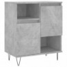 Sideboard Betongrau 60x35x70 cm Holzwerkstoff