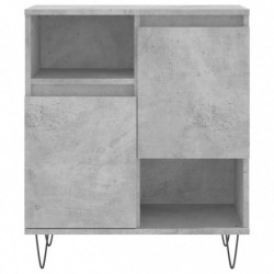 Sideboard Betongrau 60x35x70 cm Holzwerkstoff