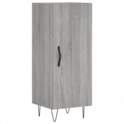 Sideboard Grau Sonoma 34,5x34x90 cm Holzwerkstoff