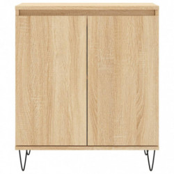 Sideboard Sonoma-Eiche 60x35x70 cm Holzwerkstoff