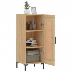 Sideboard Sonoma-Eiche 34,5x34x90 cm Holzwerkstoff