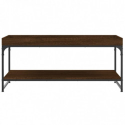 Couchtisch Braun Eichen-Optik 100x49x45 cm Holzwerkstoff