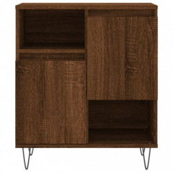 Sideboard Braun Eichen-Optik 60x35x70 cm Holzwerkstoff