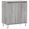 Sideboard Grau Sonoma 60x35x70 cm Holzwerkstoff