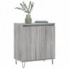 Sideboard Grau Sonoma 60x35x70 cm Holzwerkstoff