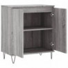 Sideboard Grau Sonoma 60x35x70 cm Holzwerkstoff