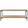 Couchtisch Sonoma-Eiche 100x55x40 cm Holzwerkstoff