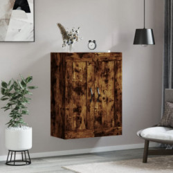 Wandschrank Räuchereiche 69,5x34x90 cm Holzwerkstoff