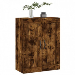 Wandschrank Räuchereiche 69,5x34x90 cm Holzwerkstoff