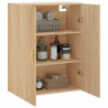 Wandschrank Sonoma-Eiche 69,5x34x90 cm