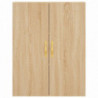 Wandschrank Sonoma-Eiche 69,5x34x90 cm