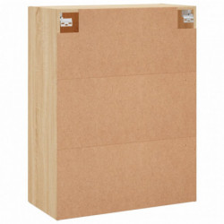 Wandschrank Sonoma-Eiche 69,5x34x90 cm