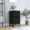 Sideboard Schwarz 40x35x70 cm Holzwerkstoff