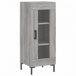 Sideboard Grau Sonoma 34,5x34x90 cm Holzwerkstoff