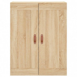 Wandschrank Sonoma-Eiche 69,5x34x90 cm Holzwerkstoff