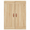 Wandschrank Sonoma-Eiche 69,5x34x90 cm Holzwerkstoff