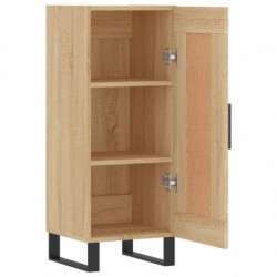 Sideboard Sonoma-Eiche 34,5x34x90 cm Holzwerkstoff