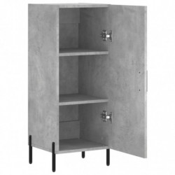 Sideboard Betongrau 34,5x34x90 cm Holzwerkstoff