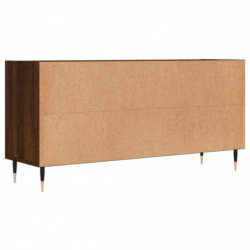 TV-Schrank Braun Eichen-Optik 103,5x30x50 cm Holzwerkstoff