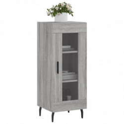 Sideboard Grau Sonoma 34,5x34x90 cm Holzwerkstoff