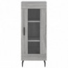 Sideboard Grau Sonoma 34,5x34x90 cm Holzwerkstoff