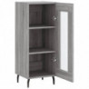 Sideboard Grau Sonoma 34,5x34x90 cm Holzwerkstoff