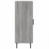 Sideboard Grau Sonoma 34,5x34x90 cm Holzwerkstoff