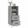 Sideboard Grau Sonoma 34,5x34x90 cm Holzwerkstoff