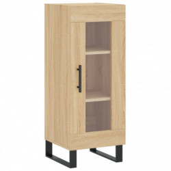 Sideboard Sonoma-Eiche 34,5x34x90 cm Holzwerkstoff