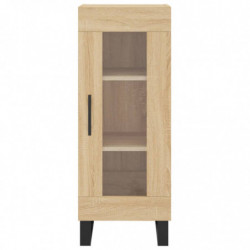 Sideboard Sonoma-Eiche 34,5x34x90 cm Holzwerkstoff