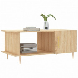 Couchtisch Sonoma-Eiche 90x50x40 cm Holzwerkstoff