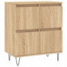 Sideboard Sonoma-Eiche 60x35x70 cm Holzwerkstoff