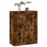 Wandschrank Räuchereiche 69,5x34x90 cm Holzwerkstoff