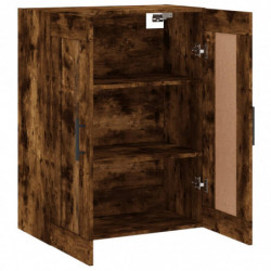 Wandschrank Räuchereiche 69,5x34x90 cm Holzwerkstoff