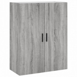 Wandschrank Grau Sonoma 69,5x34x90 cm