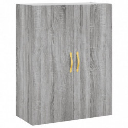 Wandschrank Grau Sonoma 69,5x34x90 cm