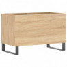 Plattenschrank Sonoma-Eiche 74,5x38x48 cm Holzwerkstoff