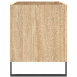 Plattenschrank Sonoma-Eiche 74,5x38x48 cm Holzwerkstoff