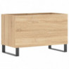 Plattenschrank Sonoma-Eiche 74,5x38x48 cm Holzwerkstoff