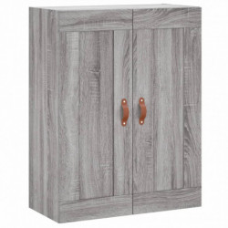 Wandschrank Grau Sonoma 69,5x34x90 cm Holzwerkstoff