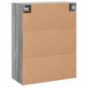 Wandschrank Grau Sonoma 69,5x34x90 cm Holzwerkstoff