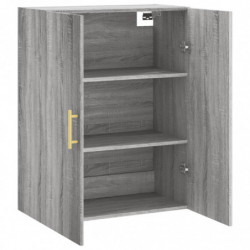 Wandschrank Grau Sonoma 69,5x34x90 cm