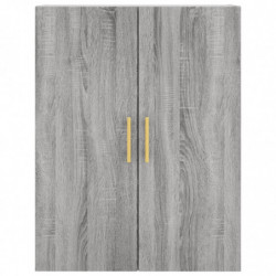 Wandschrank Grau Sonoma 69,5x34x90 cm